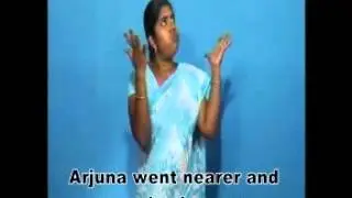 Thus saw Arjuna