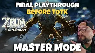MASTER MODE FINAL PLAYTHROUGH Before Zelda Tears Of The Kingdom! | Breath Of the Wild (Part 2)