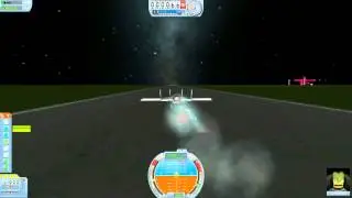 Kerbal Space Program сажаем самолёт с Rutokate