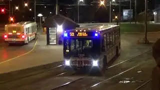 TTC Buses on the 501 Queen Line