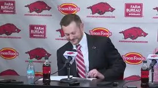 Arkansas Razorbacks introduce Ryan Silverfield as new head coach