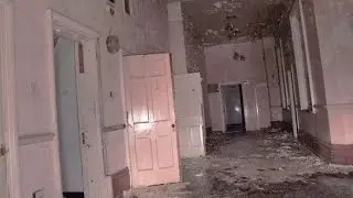 Desolate Buildings with Rosy Interiors