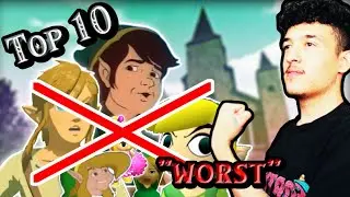 Top 10 WORST Link&rsquo;s | Zelda Month