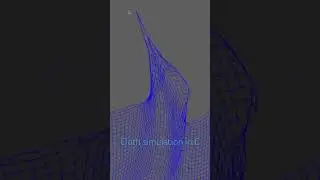 2D cloth simulation in C