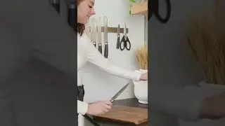 NO-DRILL Knife Holder for Wall or Fridge 🔧 Quick Install!