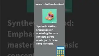 #analytic and #synthetic #method of #teaching #mathematics