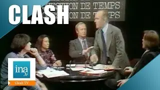 Clash en direct entre Andr&eacute; Glucksmann et Ren&eacute; Andrieu | Archive INA