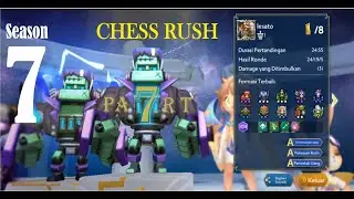 Chess Rush S7 Part 7, frankenstein Robot Win1, formation Goblin, Elf, Hunters, Sorcerer