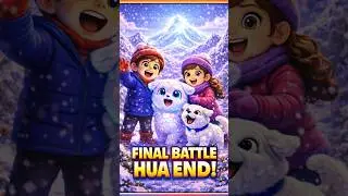 Shadow Monster Ka Ant ❄️✨ | Snowboo Story Hindi Finale  #explore #youtubeshorts #shortsfeed #shorts