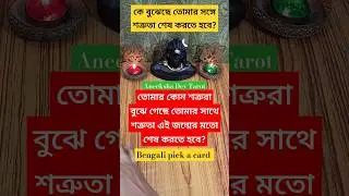কারা শত্রুতা শেষ করছে? #tarot #viral #enemy #pickacard #astrology #best #gossip #bangla #ytshorts