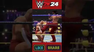 Shining Wizard Great Muta #wwe #wwe2k24 #thegreatmuta #shorts #yt #wcw #theironsheik #finisher