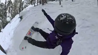 25/26 Day 07 Run 05 Stevens Pass Snowboarding January