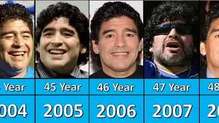 Maradona Over The Years l Maradona Evolution
