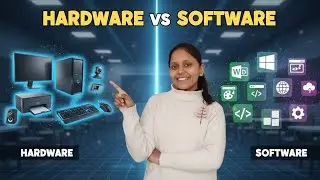 💻 Hardware and Software | Class V Computer | Easy Explanation