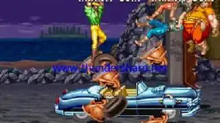 Cadillacs AND Denosaurs # (Acrade) Game Mission Game # Played by Mustapha # Stage 1 to 4