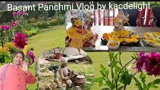 Basant Panchmi Vlog | kacdelight vlog | saraswati pooja vlog | trending | viral video | kacdelight |