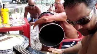 RODA DE SAMBA NA PRAIA