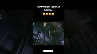 THE FUNNIEST MOMENT IN VIDEO GAMES #batman #batmanarkhamknight #viral #shorts #youtubeshorts
