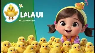 Chick and Corn Counting Song | Fun Number Rhyme for Kids | Playful Learning Adventure