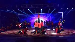 Mass Yogini Dance Performance 🧘‍♀️ | 135 Students in Perfect Synchronization