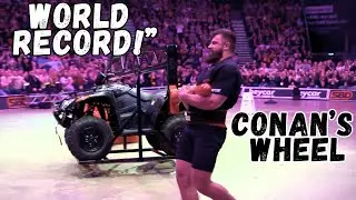 Ukrainian CRUSHES Conan's Wheel WORLD RECORD