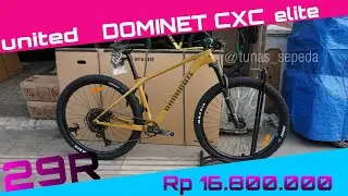 MTB UNITED DOMINATE CXC ELITE CARBON 29R 1X12SPEED SRAMSX
