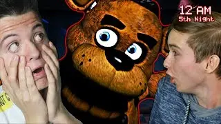 POPRVÉ HRAJEME FNAF!!! 🤯 | MÁLEM JSME UMŘELI STRACHY?! 😂 /w Kuky