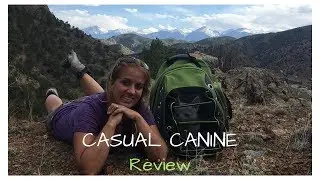 The Casual Canine doggy backpack review. The chihuahua does some 14ers.