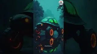 Turtle Transforms Into a Supercar! #shorts