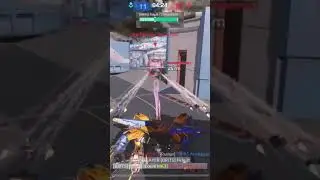 Double titan slayer in dux during a 2v2 #warrobots #2v2battle #dux #titanslayer
