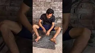 From Wire to Work of Art | Making Painted Metal Baskets in Pakistan #shorts