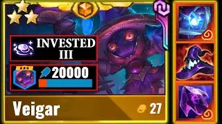 3-Star Veigar & Aurelion Sol Carry! ⭐️⭐️⭐️ 7 Mage + 5 Elderwood TFT Set 4.5 Gameplay