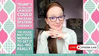 Trump&rsquo;s $10B Lawsuit May Unleash Epstein Evidence. House May Vote Monday to Get It All. No, Really!