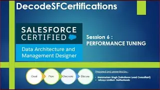 Salesforce Data Architecture Designer Series &ndash; Session 6 PERFORMANCE TUNING