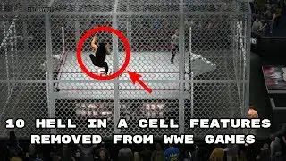 10 Hell In A Cell Features Removed From WWE Games