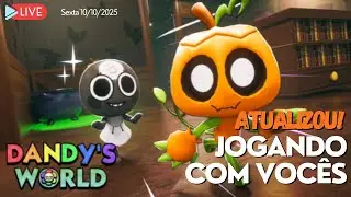 ATUALIZOU DANDY'S WORLD! (consegui fazer live, mas ser&aacute; curta) - 🔴 LIVE