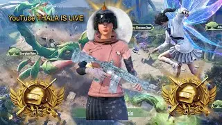 YouTube THALA is live 🤩#bgmilive #gaming #shortfeed #youtubethalapubg #varticallivefeed