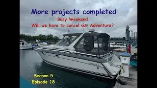 Relax evening, Looking forward to our Lake Michigan boating adventure.  S5 E18 July 27 28, 2024