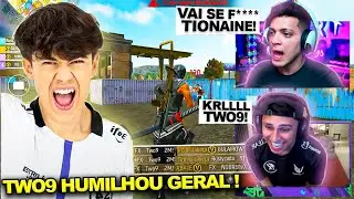 NOBRU E CEROL PISTOLARAM COM TWO9 QUE WIPOU 2 VEZES O SQUAD DELES! FT GORILA RUSTY