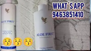 forever aloe first soothing spray benefits in hindi || how to use aloe first soothing spray