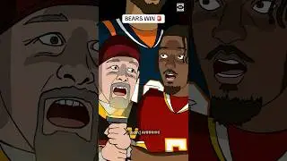 Caleb Williams and the Bears get their revenge on MNF #gridironheights #NFL #animation #cartoon