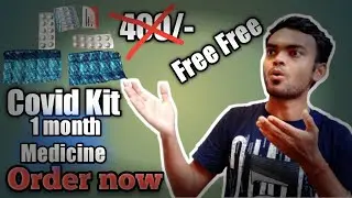 Dhani Free Covid Kit Unboxing and apply in 2021|| 1 month medicine ll Technical Tips🔥🔥by Piyush Saha
