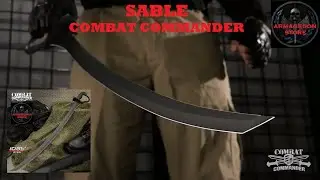 Espada Sable Combat Commander - Saber Sword - United Cutlery - T&aacute;ctica Alto Filo - ARMAGEDON STORE