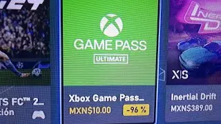 🎁 APROVECHA 10 PESOS DE GAME PASS ULTIMATE XBOX!!!! OFERTAAAA 🎁