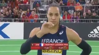 Pascal MARTINOT-LAGARDE Wins Men's  60m Hurdles Semi Final 1 at IAAF World Indoor Championships 2016