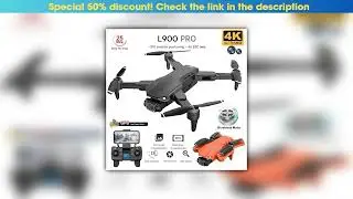Editor&rsquo;s Choice L900 Pro GPS Drone 4K Professional HD Dual Camera 5G Wifi Photography Brushless Fol