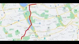 4K Drive from Flushing NY to Woodhaven NY via Van Wyck Expressway and Continental Avenue 11/5/22