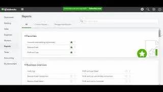 Quickbooks  Online Training - Invoice Reports
