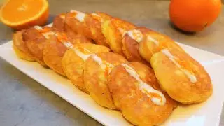 How to Make Orange Pancakes / Orange Pancake Recipe / Cook at home
