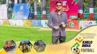 Hosted Khelo India Youth Games | Sports, Government Event Anchoring | Anchor Mohit